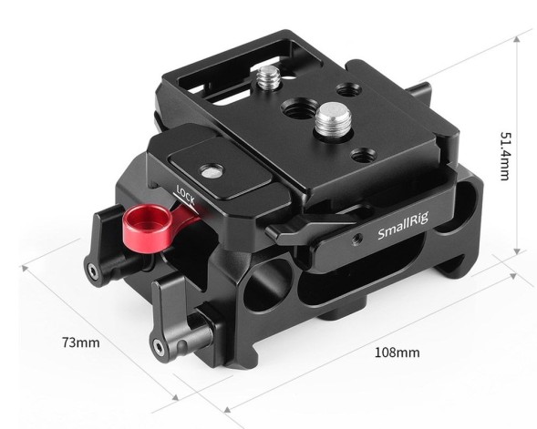 Базовая площадка SmallRig Baseplate for Blackmagic Pocket Cinema Camera 4K/6K