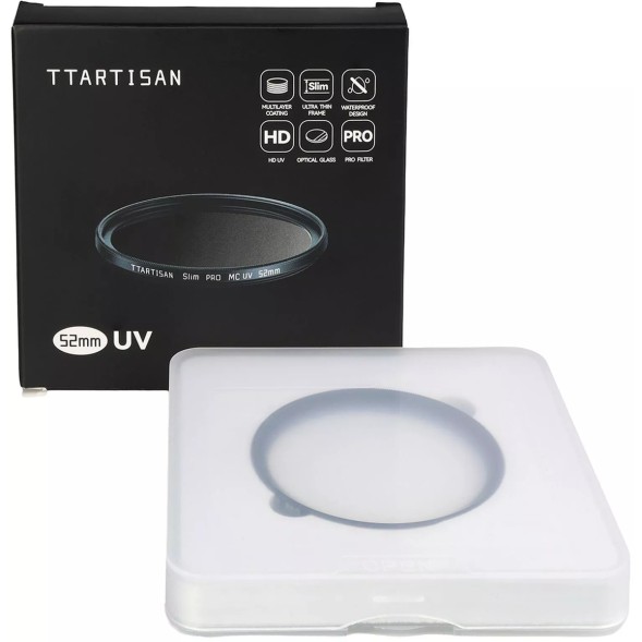 Ультрафиолетовый защитный светофильтр TTArtisan Slim PRO MC UV 52mm