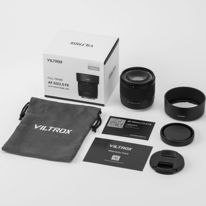 Обʼєктив Viltrox AF 50mm f/2 Air FE для Sony
