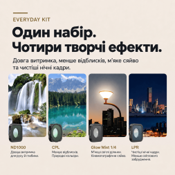 Набір фільтрів Freewell Everyday для GoPro Mission 1 Pro / Mission 1