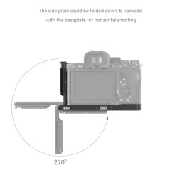 L-брекет SmallRig 3984 Foldable Mount Plate для Sony Alpha 7R V / Alpha 7 IV / Alpha 7S III