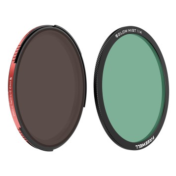 Комплект змінний ND/CPL фільтр Freewell 77mm VND/CPL 3-7 стопів + Glow Mist 1/4