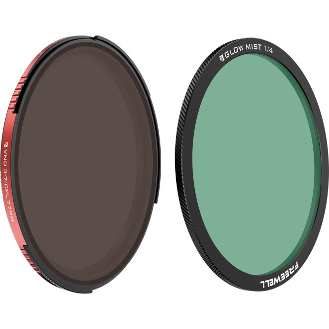 Комплект змінний ND/CPL фільтр Freewell 77mm VND/CPL 3-7 стопів + Glow Mist 1/4