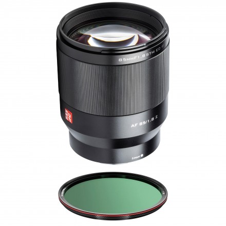 Комплект Viltrox AF 85mm f/1.8 Z для Nikon Z з UV фільтром
