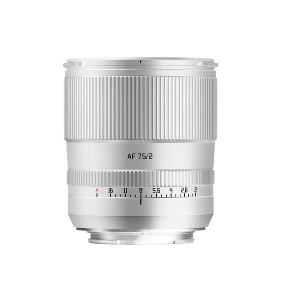 Обʼєктив TTArtisan 75mm f/2 для L-Mount (Silver)