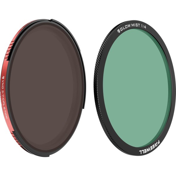 Комплект переменный ND/CPL фильтр Freewell 67mm VND/CPL 3-7 стопов + Glow Mist 1/4