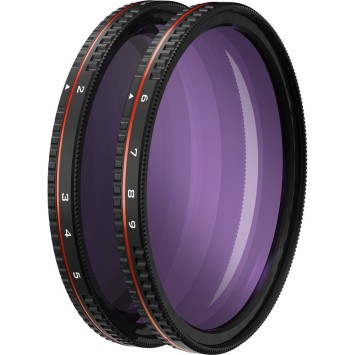 Набір змінних ND фільтрів Freewell 67mm All Day (2-5 та 6-9 стопів)