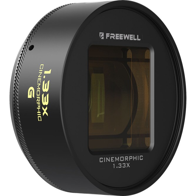 Анаморфний об’єктив Freewell 1.33x Gold для чехла Freewell Pro Filmmaker