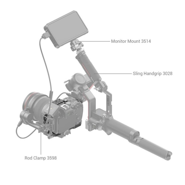 Клетка SmallRig 4003 “Black Mamba” для Canon EOS R7