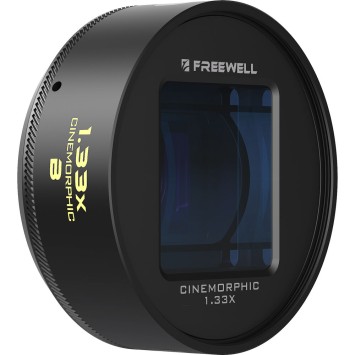 Анаморфний об’єктив Freewell 1.33x Blue для чехла Freewell Pro Filmmaker