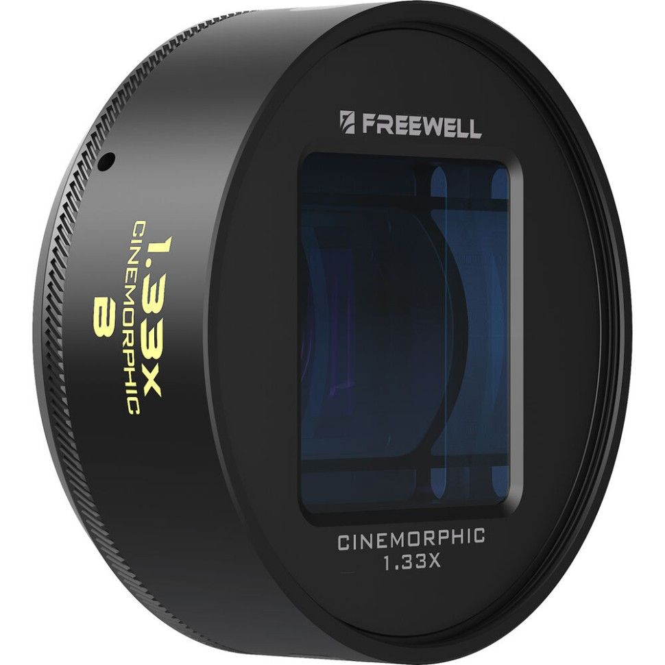 Анаморфний об’єктив Freewell 1.33x Blue для iPhone з байонетом 17mm