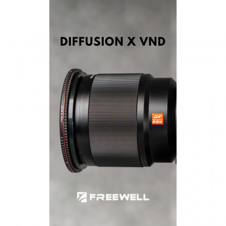 Змінний ND фільтр Freewell 82mm ND (Mist Edition) 2-5 стопів + Glow Mist 1/8