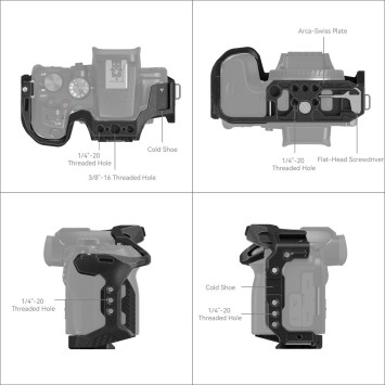 Клітка SmallRig 4004 “Black Mamba” для Canon EOS R10