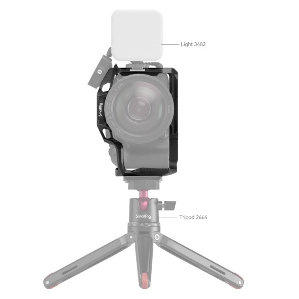 Клетка SmallRig 4004 “Black Mamba” для Canon EOS R10