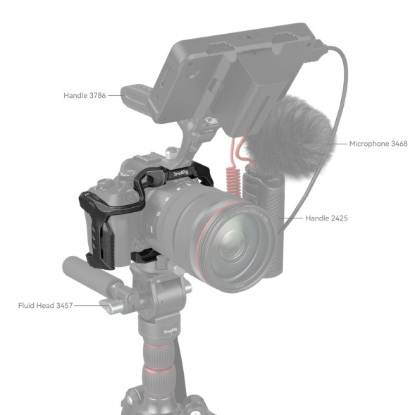 Клетка SmallRig 4004 “Black Mamba” для Canon EOS R10