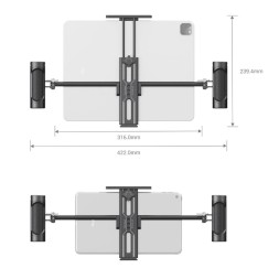 Держатель SmallRig 2929 для планшета с двуручным хватом