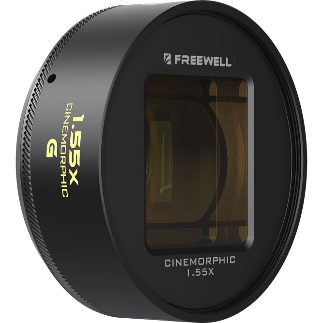 Анаморфний об’єктив Freewell 1.55x Gold для чехла Freewell Pro Filmmaker