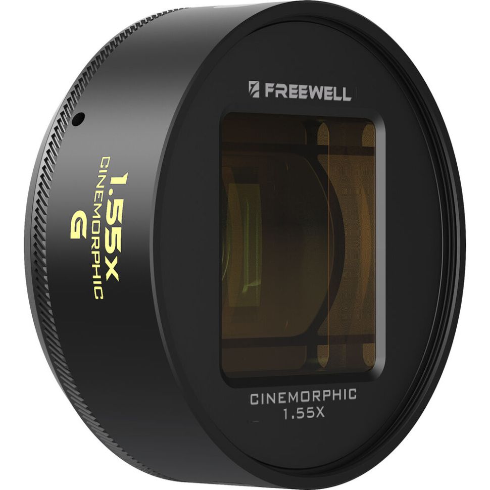 Анаморфний об’єктив Freewell 1.55x Gold для iPhone з байонетом 17mm