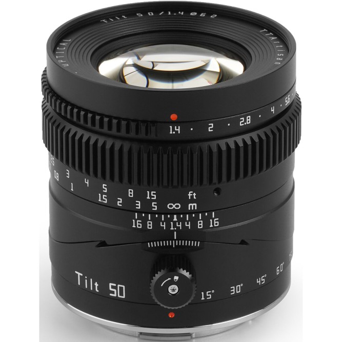 Обʼєктив TTArtisan Tilt 50mm f/1.4 для L-Mount