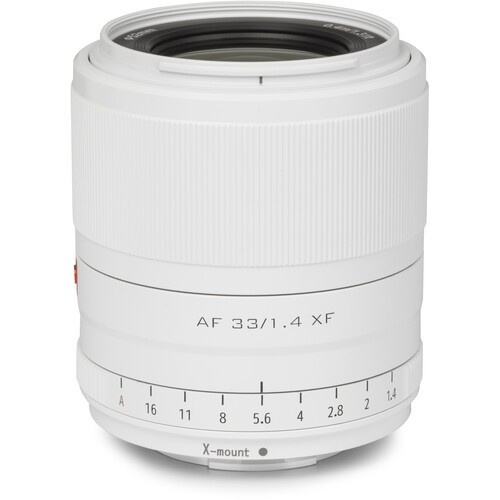 Обʼєктив Viltrox AF 33 mm f/1.4 XF для Fujifilm X (White)