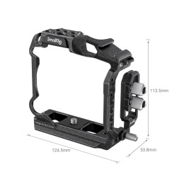 Полуклетка с кабельным зажимом SmallRig 3656 «Black Mamba» для Canon EOS R5/R6/R5 C
