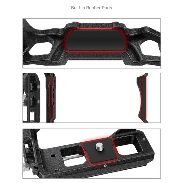 Полуклетка с кабельным зажимом SmallRig 3656 «Black Mamba» для Canon EOS R5/R6/R5 C