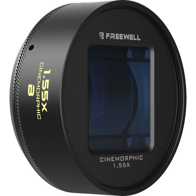 Анаморфний об’єктив Freewell 1.55x Blue для чехла Freewell Pro Filmmaker
