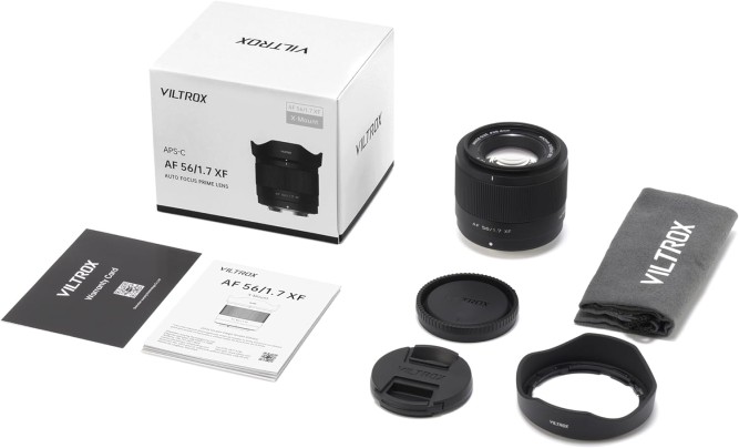 Обʼєктив Viltrox AF 56mm f/1.7 Air XF для Fujifilm
