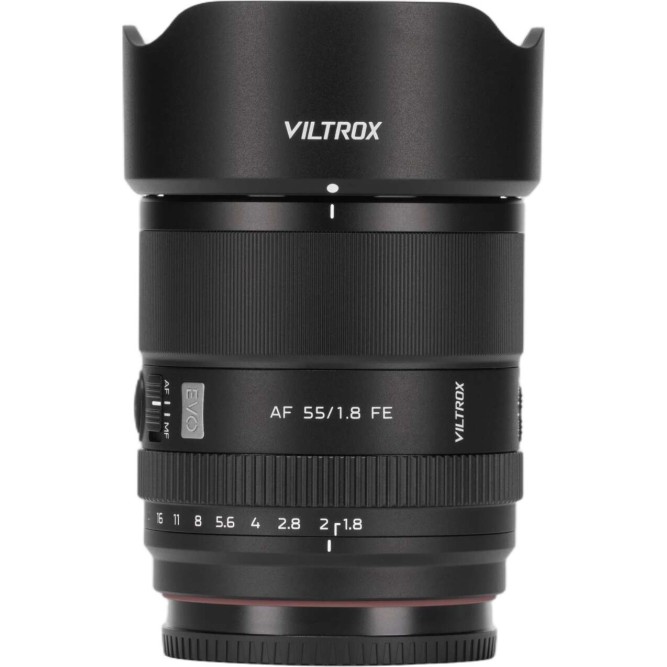 Обʼєктив Viltrox AF 55mm f/1.8 EVO FE для Sony