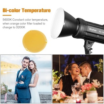 Набір постійного світла для Тік Току на базі NiceFoto HC-1000SBII та Globe 65cm