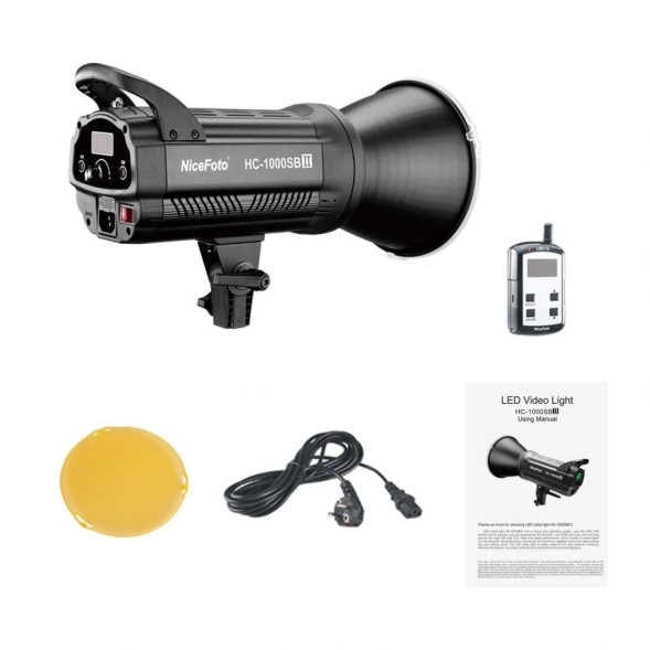 Набор постоянного света для Тик Тока на базе NiceFoto HC-1000SBII и Globe 65cm