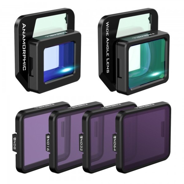 Комплект Анаморфная + Широкоугольная насадка Freewell с ND фильтрами для DJI Mavic 3 (снято с производства)