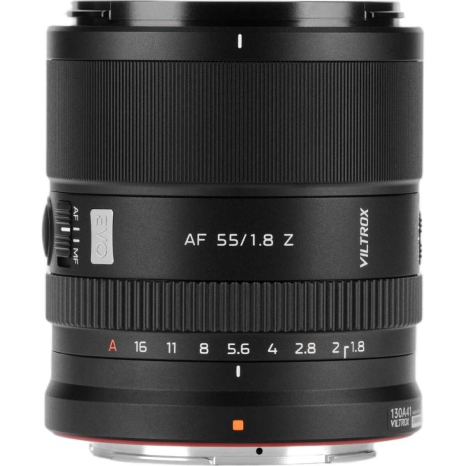 Обʼєктив Viltrox AF 55mm f/1.8 EVO Z для Nikon