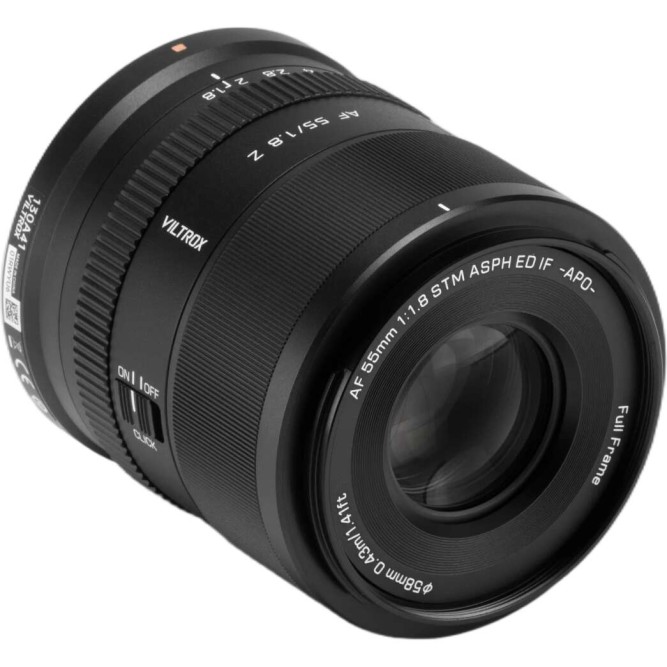Обʼєктив Viltrox AF 55mm f/1.8 EVO Z для Nikon