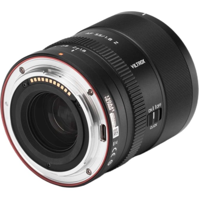 Обʼєктив Viltrox AF 55mm f/1.8 EVO Z для Nikon