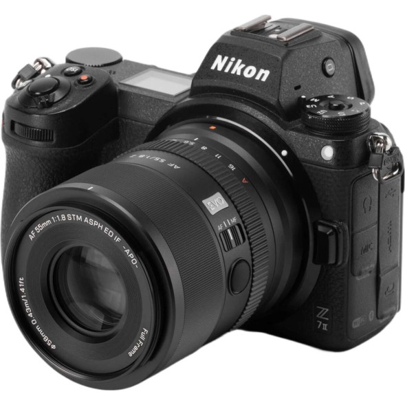 Объектив Viltrox AF 55mm f/1.8 EVO Z для Nikon