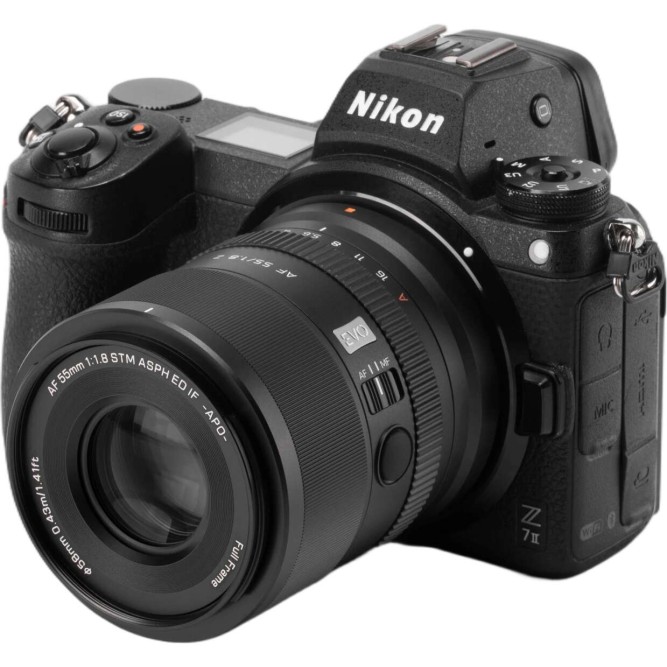 Обʼєктив Viltrox AF 55mm f/1.8 EVO Z для Nikon