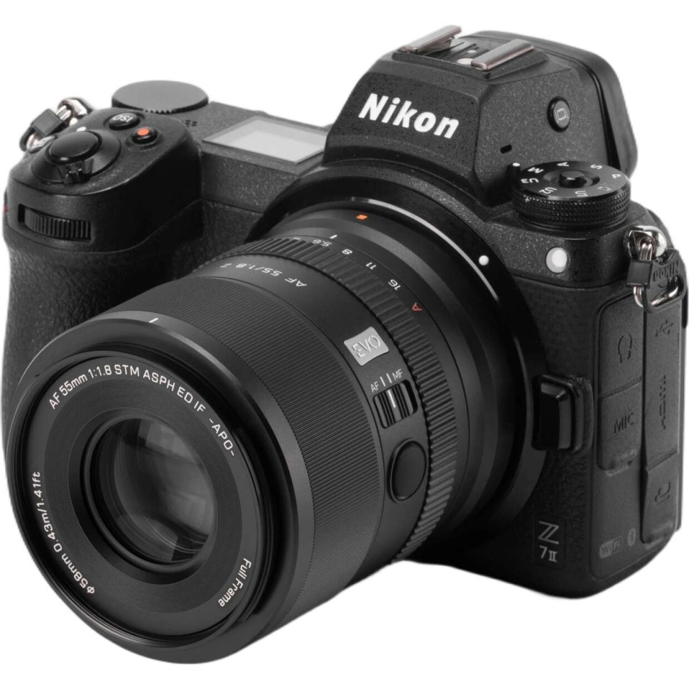 Обʼєктив Viltrox AF 55mm f/1.8 EVO Z для Nikon