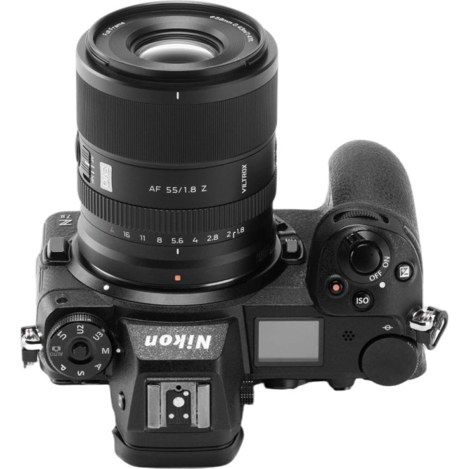 Обʼєктив Viltrox AF 55mm f/1.8 EVO Z для Nikon