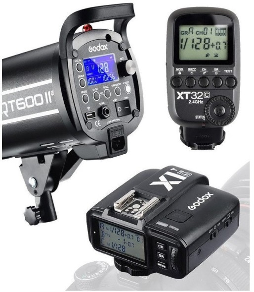 Студийная вспышка Godox QT600IIM