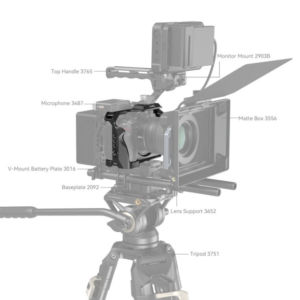 Клетка SmallRig 2926B для Nikon Z5/Z6/Z7/Z6II/Z7II