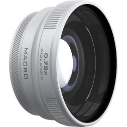 Ширококутний макрооб'єктив Freewell 0,75x для камер Fuji X100VI/X100V Silver