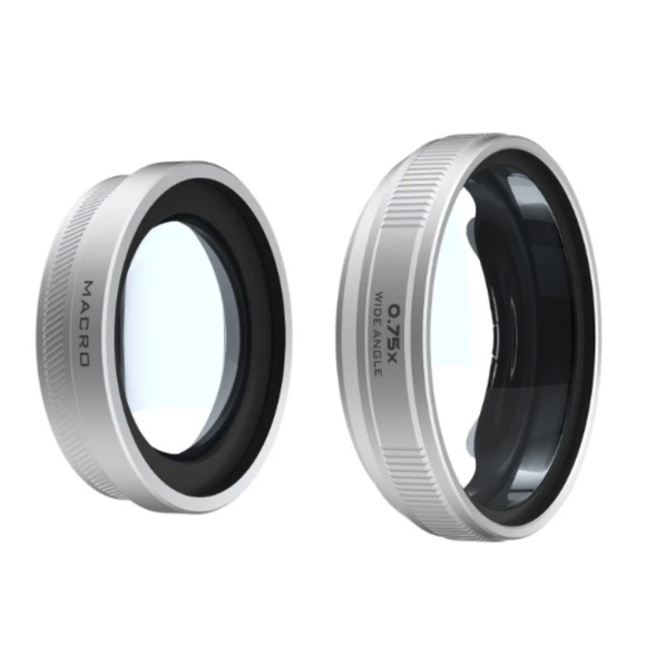 Широкоугольный макрообъектив Freewell 0,75x для камер Fuji X100VI/X100V Silver