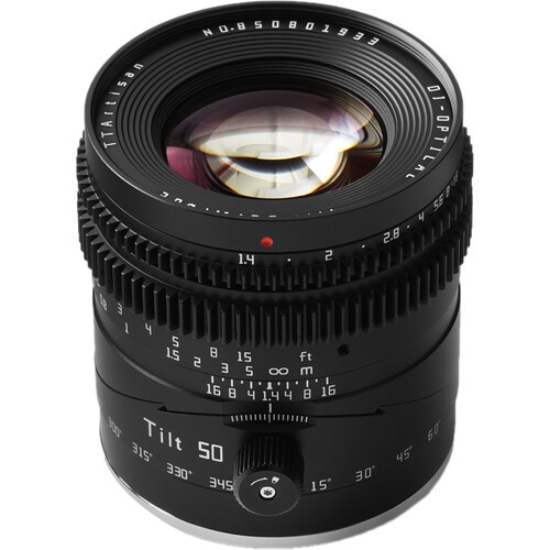 Объектив TTArtisan Tilt 50mm f/1.4 для Canon R