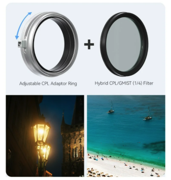 Світлофільтр Freewell CPL/GMIST для камер Fuji X100 Black