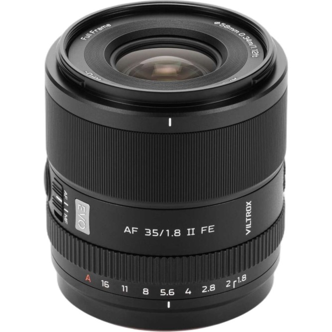 Обʼєктив Viltrox AF 35mm f/1.8 EVO FE для Sony