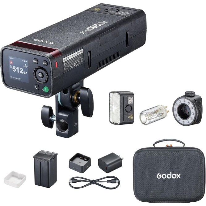 Спалах портативний Godox AD200Pro II 200Дж