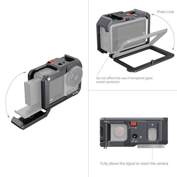 Клетка SmallRig 4119 для DJI Osmo Action 3 (снято с производства)