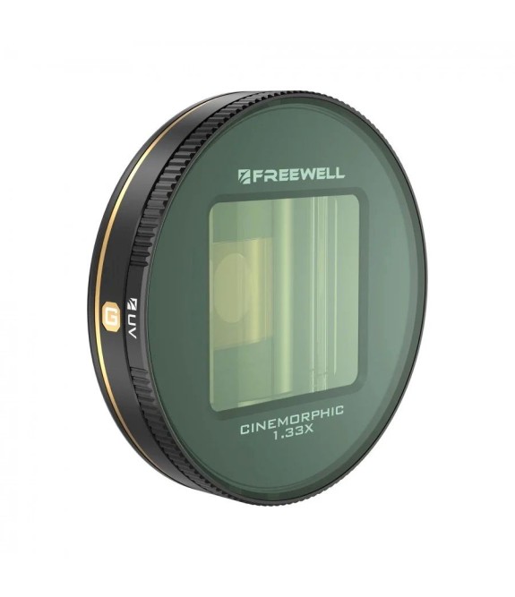 Анаморфний обʼєктив Freewell Sherpa 2.0 Gold Anamorphic 1.33x для iPhone та Samsung Galaxy (знято з виробництва)