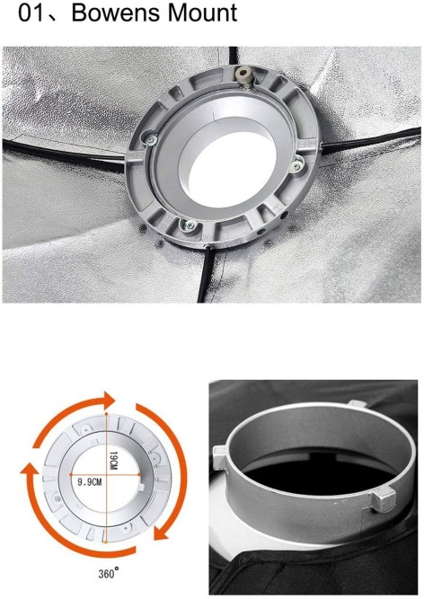 Софтбокс Godox 70 на 100 см із сотами